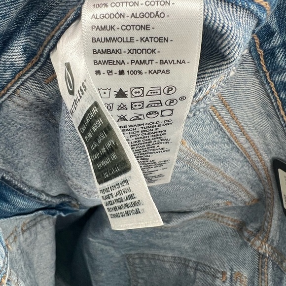 Levi’s Middy Outback Bootcut Vintage Inspired Front Patch Pocket Jeans - Picture 7 of 7